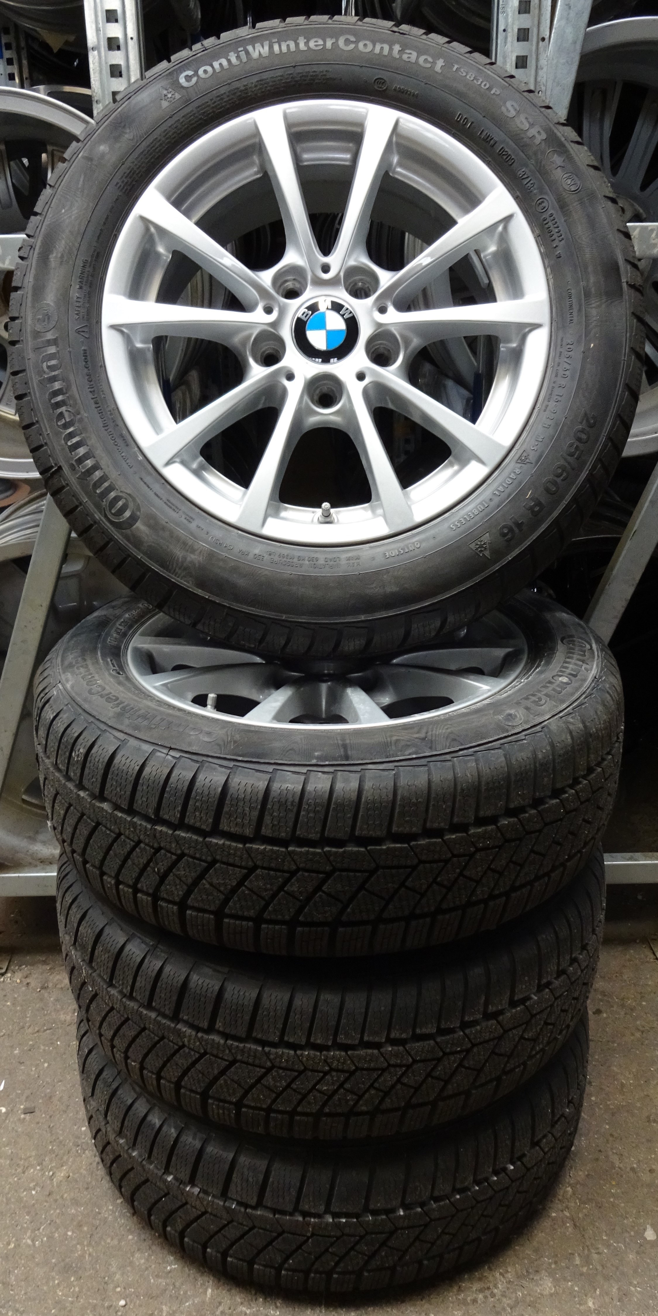 BMW on sale 3ER F30 F31 WINTERREIFEN WINTERRÄDER 205 60 R16